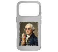 George Washington Eating Ice Cream Case for iPhone 17 Pro