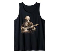 George Washington Electric Guitar Vintage Art Tank Top