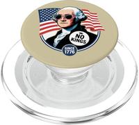 George Washington Funny No Kings In America PopSockets PopGrip for MagSafe