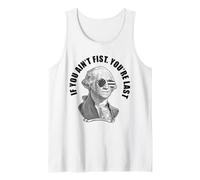 George Washington If You Ain't First You're Last Tank Top