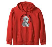 George Washington If You Ain't First You're Last Zip Hoodie