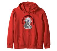 George Washington It's Only Treason If You Lose Zip Hoodie