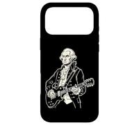 George Washington Playing an Electric Guitar Rock Musician Case for iPhone 17 Pro Max