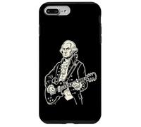 George Washington Playing an Electric Guitar Rock Musician Case for iPhone 7 Plus/8 Plus