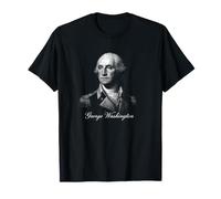 George Washington Portrait American History Icon T-Shirt