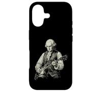 George Washington President Playing Guitar Retro Vintage Case for iPhone 17