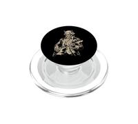 George Washington Werewolf Playing Guitar Alt Goth Music PopSockets PopGrip for MagSafe