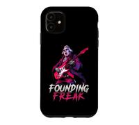 George Washington Zombie Playing Guitar Founding Freak Band Case for iPhone 11