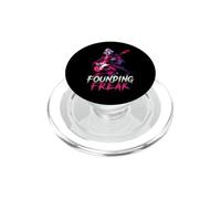George Washington Zombie Playing Guitar Founding Freak Band PopSockets PopGrip for MagSafe
