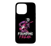 George Washington Zombie Playing Guitar Founding Freak Music Case for iPhone 15 Pro Max