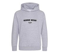 George Weah Kids Hoodie - Gray / 12-13 years