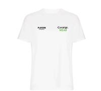 George Weah Logo Men's T-Shirt - White / S