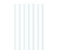 George's A5 Notebook: Blue 5mm lined (Vertical)
