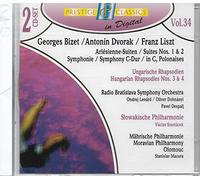 Georges Bizet / Antonin Dvorak / Franz Liszt - Arlesienne-Suiten 1 2 / Symphonie in C, Polonaises / Ungarische Rhapsodien