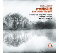 Georges Bizet : Bizet/Gounod/Saint-Saëns: Premières Symphonies CD 2 discs