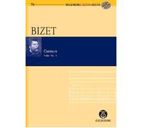 Georges Bizet - Carmen Suite, No. 1: Eulenburg Audio+score Study Score, Book/CD