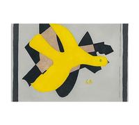 Georges Braque-Yellow, Black Birds-Canvas Wall Art Painting The Picture Print On Canvas Artwork For Living Room Bedroom Home Office Decoration Gift(Unframed,50x70cm-20x28inch)