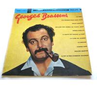 Georges Brassens - Georges Brassens Georges Brassens 10"LP Philips B76062R EX/VG 1950s 10 inch LP, French pressing, sleeve has writing on rear