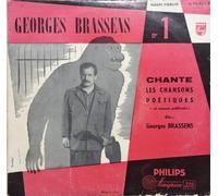 Georges Brassens - Georges Brassens - N° 1 - Georges Brassens Chante Les Chansons Poétiques (... Et Souvent Gaillardes) De... Georges Brassens