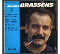 GEORGES BRASSENS - le temps ne fait rien à l'affaire. 45 TOURS 4 TITRES. [VINYL]