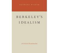 Georges Dicker Berkeley's Idealism (Paperback)