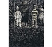 Georges Pierre Seurat Sidewalk Show Art Print Canvas Premium Wall Decor Poster Mural