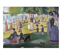 Georges Seurat A Sunday On La Grande Jatte 1884 Art Print Canvas Premium Wall Decor Poster Mural