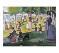 Georges Seurat A Sunday On La Grande Jatte 1884 Large Wall Art Print Canvas Premium Poster Mural