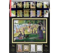 Georges Seurat Coloring Book: Georges Seurat Grayscale Coloring Book #1 - Color The Greatest Compositions In History