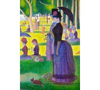 Georges Seurat Notebook - Georges Seurat Journal To Write In 6x9" 150 Lined Pages: A Sunday Afternoon on the Island of La Grande Jatte