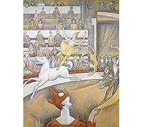 Georges Seurat The Circus Art Print Canvas Premium Wall Decor Poster Mural