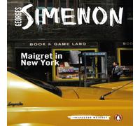 Georges Simenon Maigret in New York Paperback Book Georges Simenon Multicolor