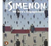 Georges Simenon Mr Hire's Engagement Paperback Book Georges Simenon Multicolor