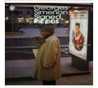 Georges Simenon Signed, Picpus Paperback Book Georges Simenon Multicolor