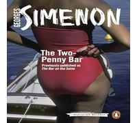 Georges Simenon Two-Penny Bar Paperback Book Georges Simenon Multicolor