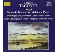 Georges Taconet - Sonata In D Minor For Violin & Piano (Martineau, Mea, Cebro)