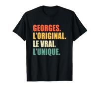 Georges The Original Le Vrai L'Unique Personalised Gift T-Shirt