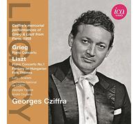 GEORGES TZIPINE; GYORGY CZIFFRA; ORCHESTRE NATIONAL DE L'ORTF - GRIEG: PIANO CONCERTO - LISZT: PIANO CONCERTO NO. 1