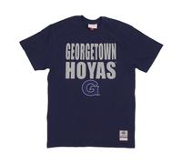 Georgetown Hoyas Basketball Tee - male - Mitchell & Ness - T-Shirts - Blue - S - Tops S