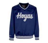 Georgetown Hoyas Satin Jacket - male - Mitchell & Ness - Sweatshirts - Blue - M - Sweatshirts & Hoodies M