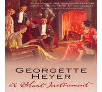 Georgette Heyer Blunt Instrument Paperback Book Georgette Heyer Multicolor