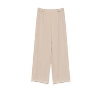Georgette Trousers - female - Marina Rinaldi - Wide Trousers - Beige - 2XL - Trousers 2XL