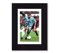 GEORGI KINKLADZE Signed 8x6 Inch Mounted Photo With Print Pre Printed Signature Manchester City Autograph Gift, Ready To Be Framed