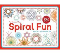 Georgi’s Perfect Spiral Fun Art Set Awesome Spiro Kids Toys Hours of Fun Create Stunning Designs 6 Colour Pen 23 Piece Drawing Set Practical Gift Idea