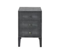 Georgia Bedside Table - Grey