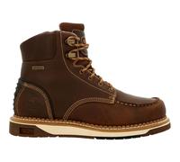 Georgia Boot AMP LT Wedge Waterproof Moc-Toe Work Boot brown Size: 9.5 UK