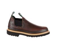 Georgia Boot Men's Giant Romeo Steel Toe Shoe-M Steel Toe Work Boot, Soggy Brown, 12