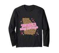 Georgia Born and Bred Leopard Print Long Sleeve T-Shirt