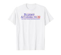 Georgia Folklore Altamaha Bigfoot Cryptid Value Graphic T-Shirt, Men, White, M