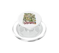 Georgia, GA USA Maps Icon, Peaches, Charleston, Southern PopSockets PopGrip for MagSafe